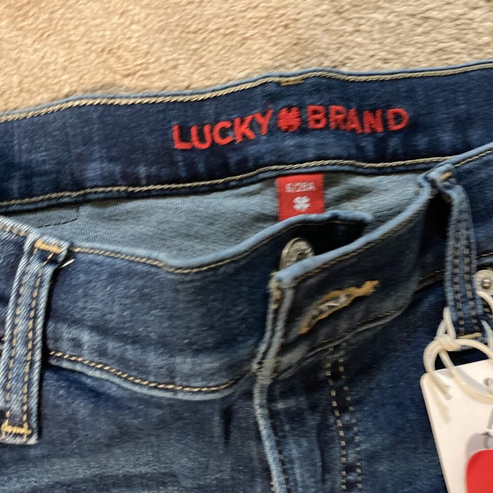 New LUCKY Mid-Low Rise Ultra Wide Jeans 6 - Picture 6 of 6